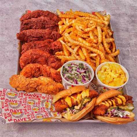 5 (388 ratings) DashPass Hot Chicken, Tenders, Sandwiches Pricing & Fees. . Directions to daves hot chicken near me